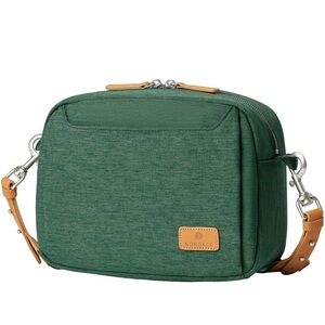 Nordace Siena Pro Travel Crossbody Bag - Compact, Secure, and Stylish Green NWT
